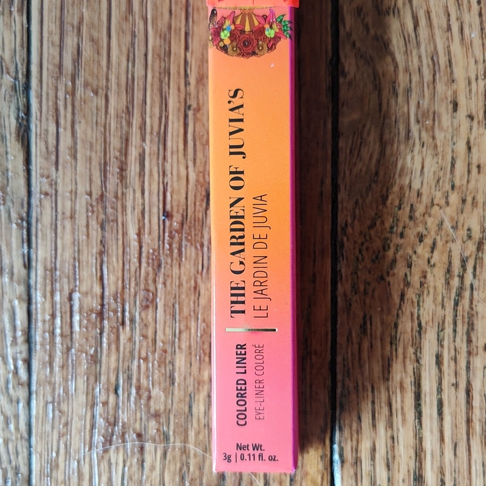 The Garden of Juvia's-- liquid eye liner, living coral color